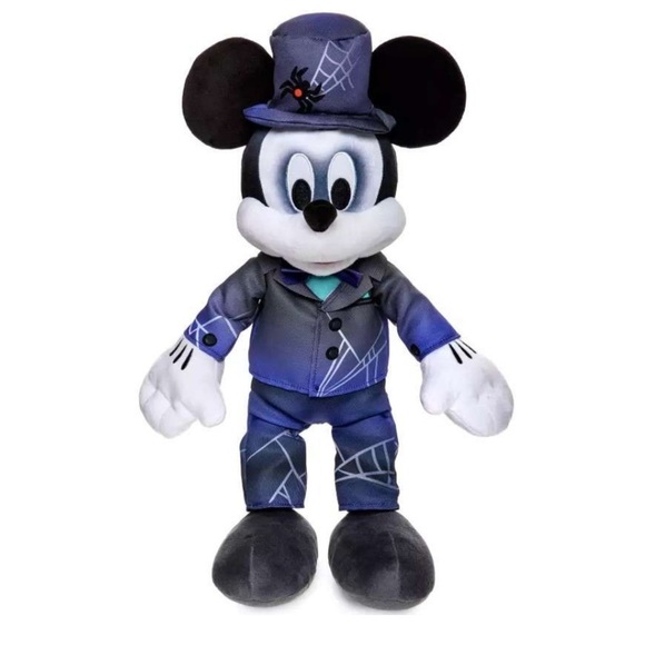 Disney 2022 Halloween Mickey Mouse Haunted Mansion Exclusive 13.75-Inch Plush - Picture 1 of 5